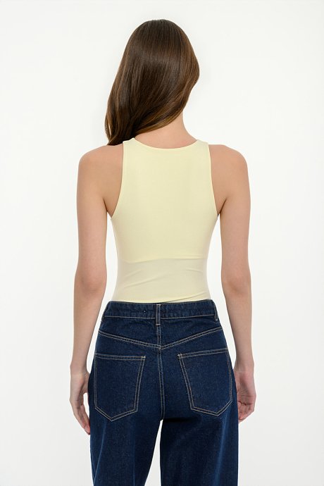 Lycra sleeveless bodysuit