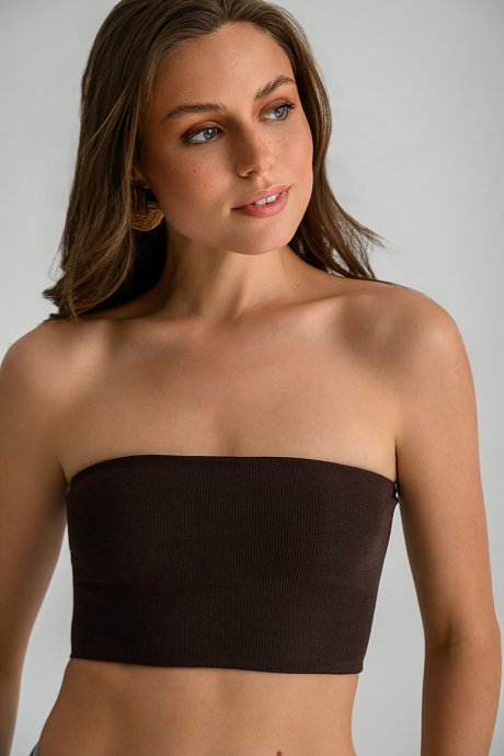 Strapless ριπ μπούστο