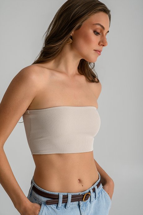 Strapless ριπ μπούστο