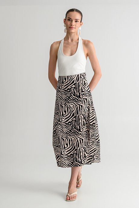 Top with halter neckline