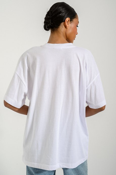 Oversized t-shirt με τύπωμα