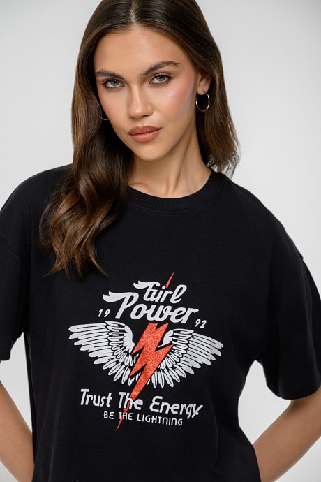 T-shirt με τύπωμα