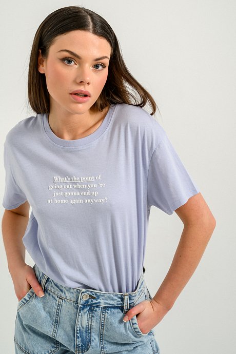 T-shirt με τύπωμα