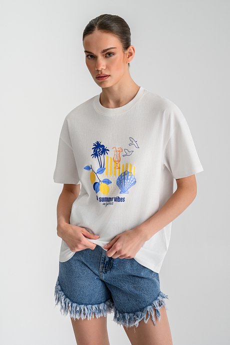 T-shirt με τύπωμα