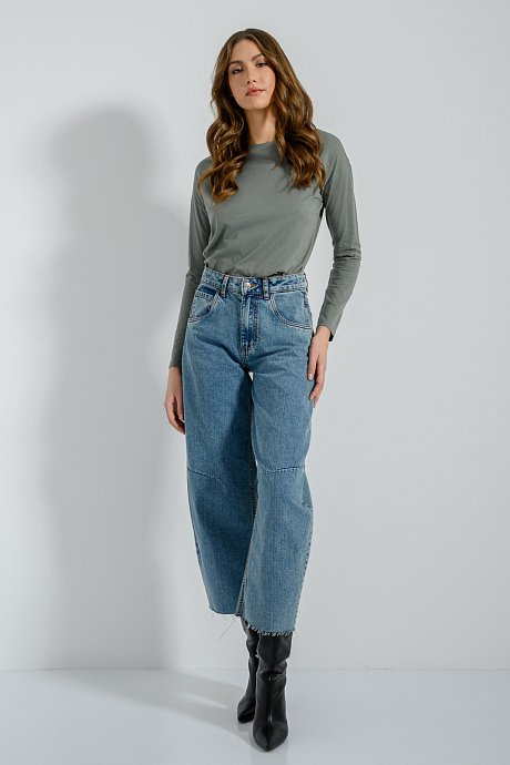 Cotton basic blouse