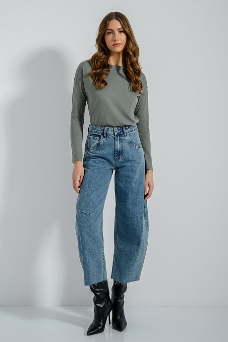 Cotton basic blouse