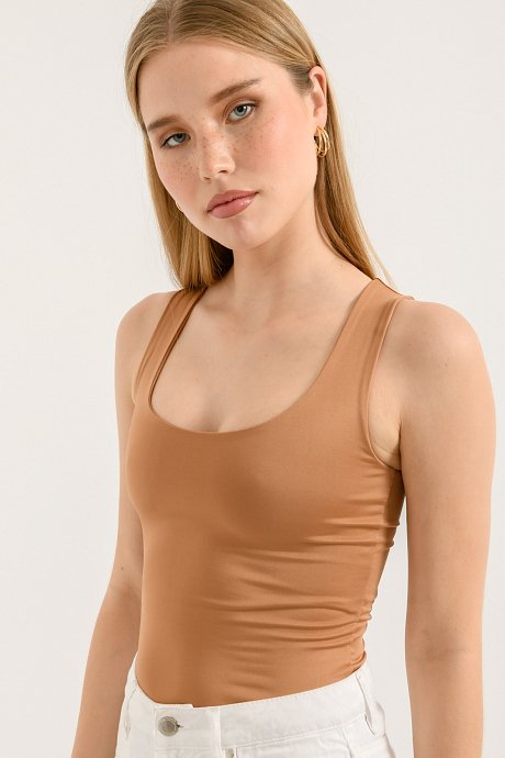 Lycra top with straps
