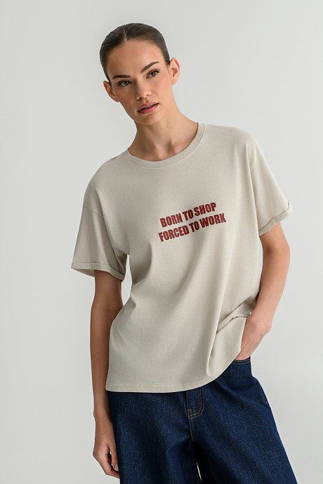 T-shirt με τύπωμα