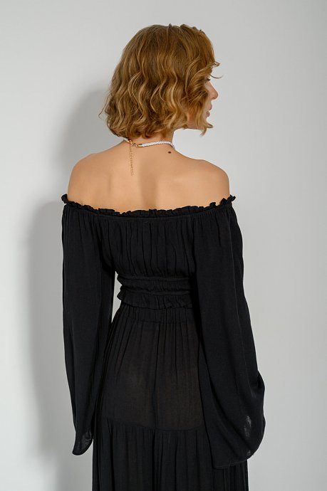 Off shoulder κροπ τοπ