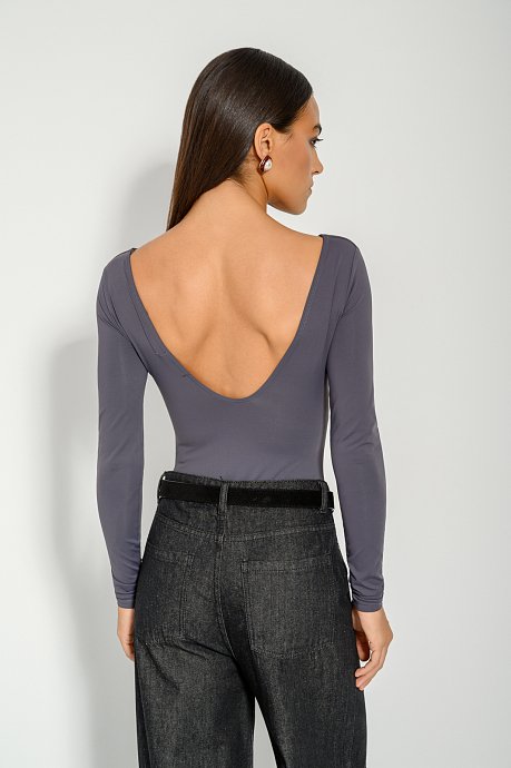 Lycra bodysuit with open back