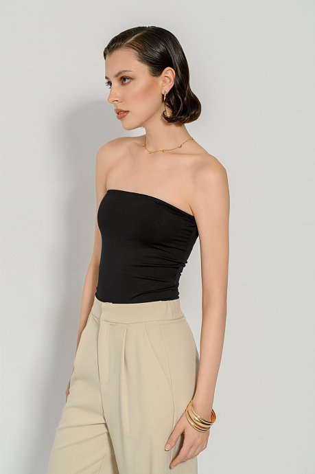 Strapless lycra bodysuit