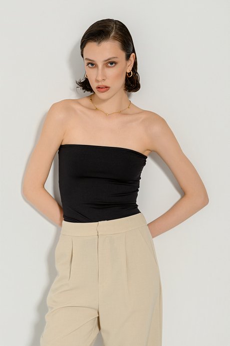 Strapless lycra bodysuit