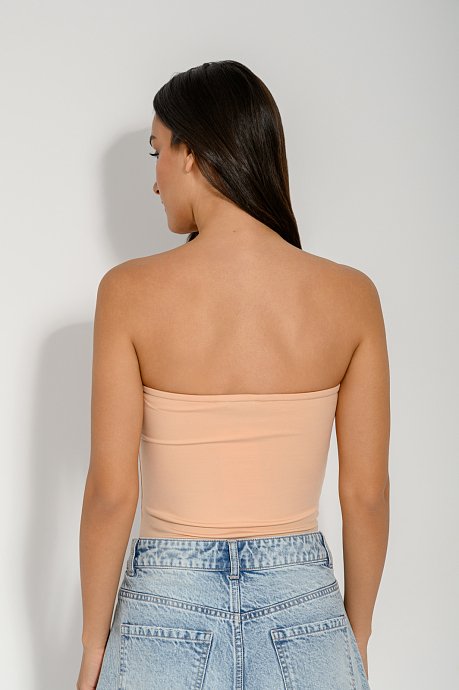Strapless lycra bodysuit