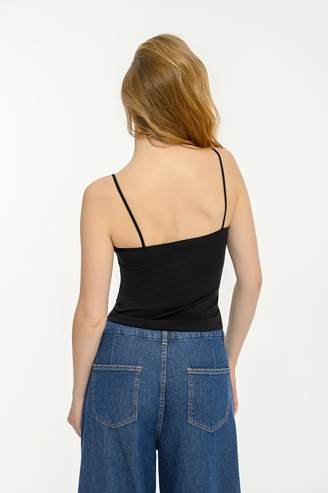 Lycra top with spaghetti straps