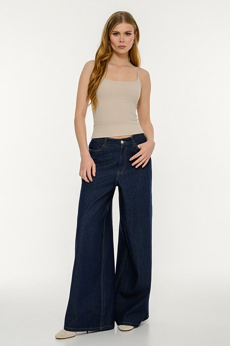 Lycra top with spaghetti straps