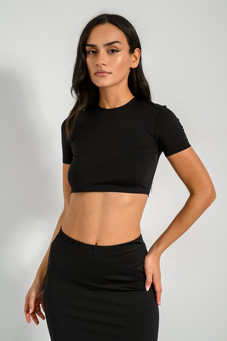 Lycra cropped top