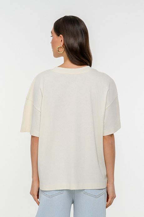 Oversized t-shirt με τύπωμα