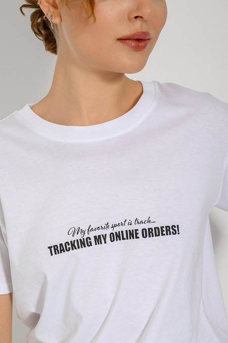 T-shirt με τύπωμα
