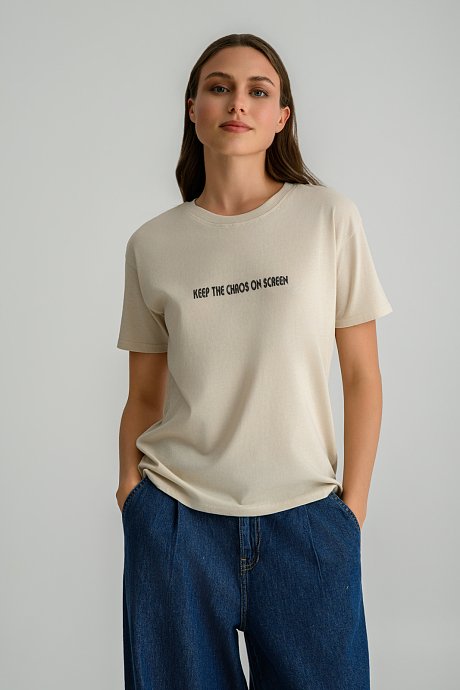 T-shirt με τύπωμα