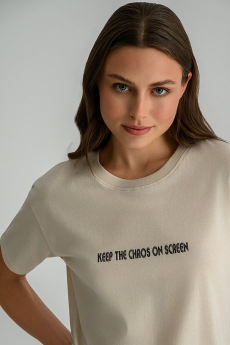 T-shirt με τύπωμα