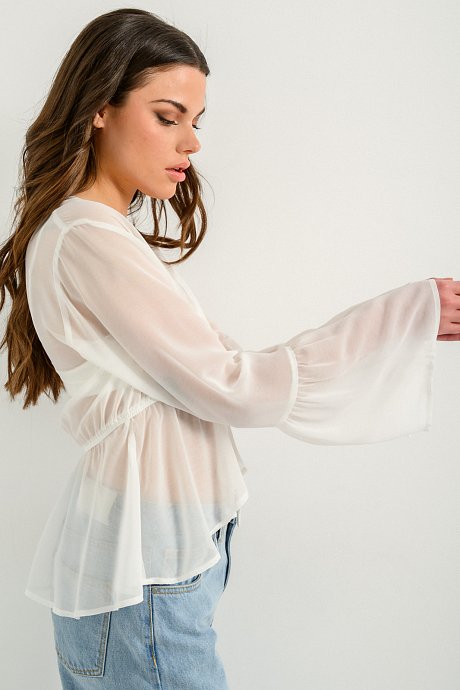 Blouse with detail