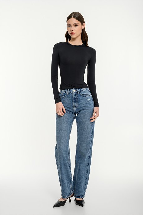 Lycra top with long sleeves