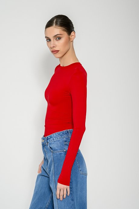 Lycra top with long sleeves