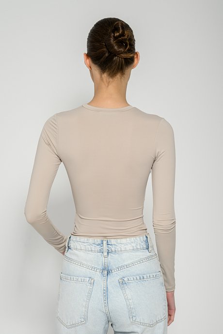 Lycra top with long sleeves