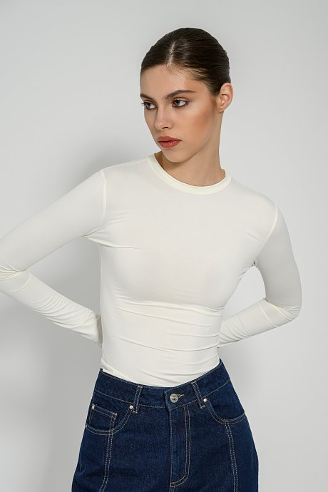 Lycra top with long sleeves