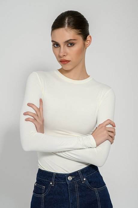 Lycra top with long sleeves