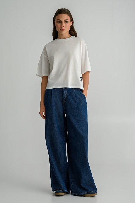 Oversized t-shirt με τύπωμα
