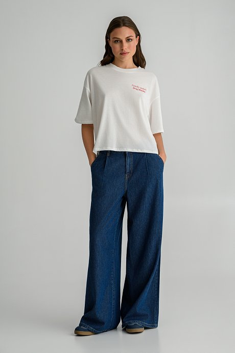 Oversized t-shirt με τύπωμα