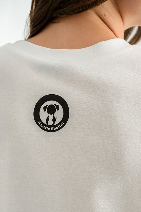 Oversized t-shirt με τύπωμα