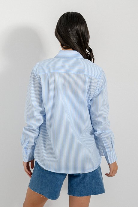 Office shirt with stripes