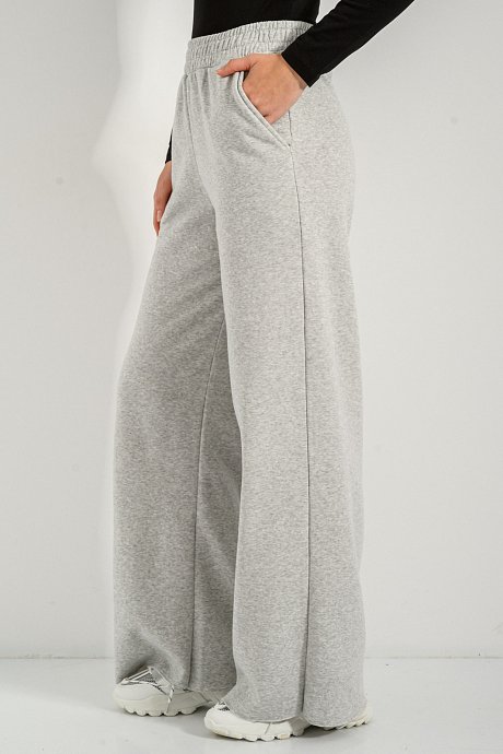 Flared sweatpants