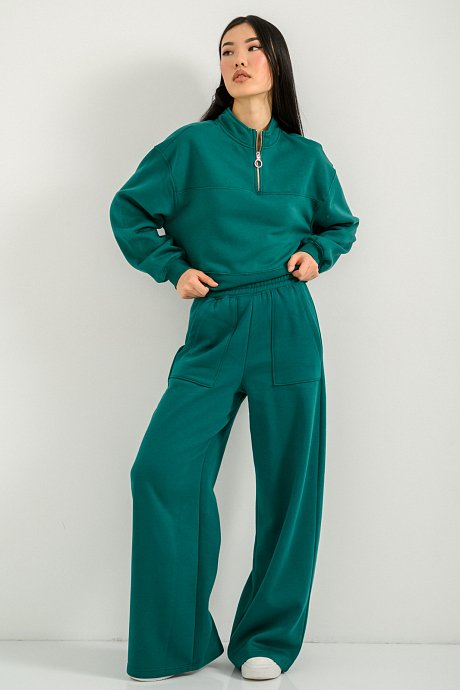 Wide leg tracksuit