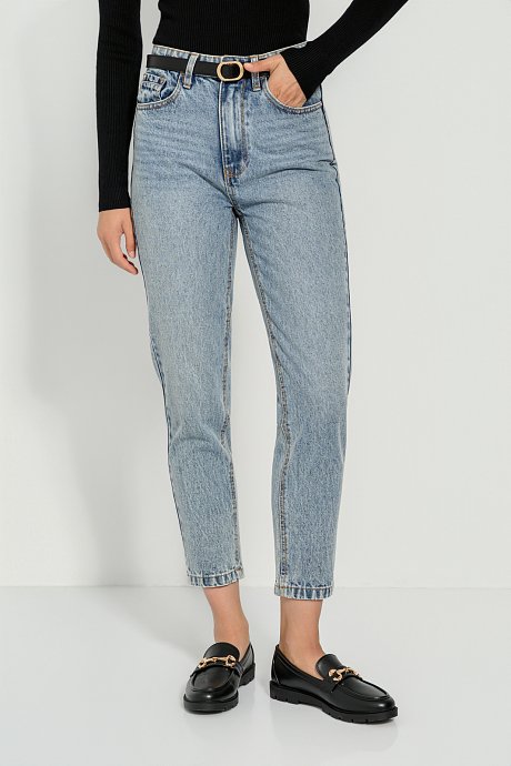 Mom fit ντένιμ