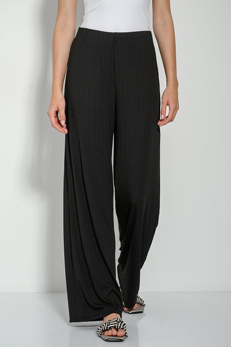 Wide leg παντελόνα