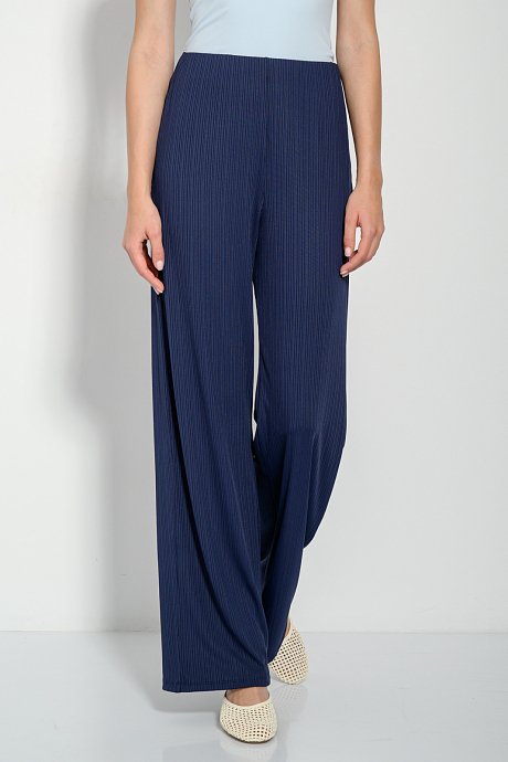 Wide leg παντελόνα