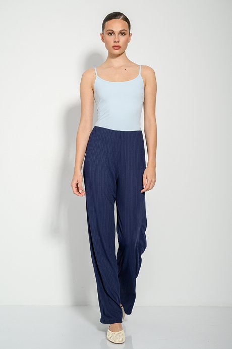 Wide leg παντελόνα