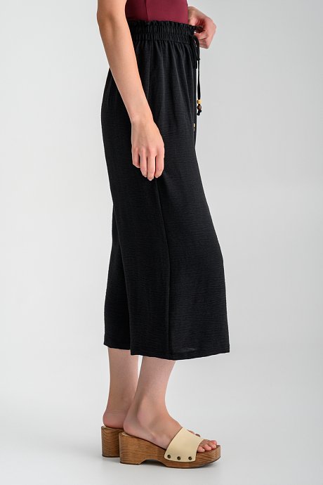 Cullote trousers with cord details