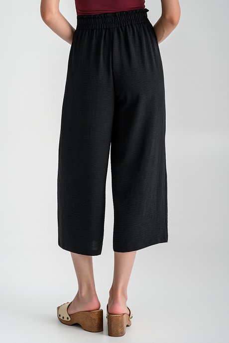 Cullote trousers with cord details