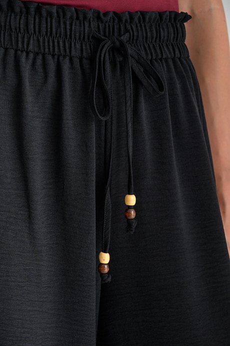 Cullote trousers with cord details