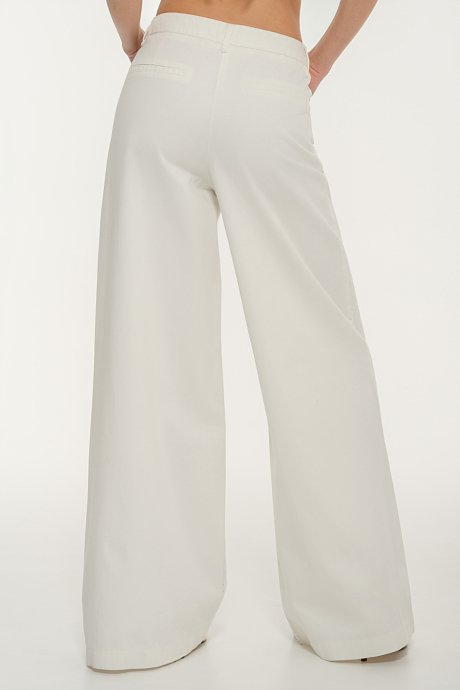 Wide leg ντένιμ με στρας