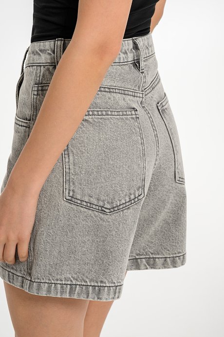 Mom fit ντένιμ σορτς