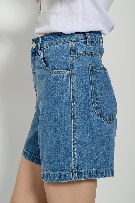 Mom fit ντένιμ σορτς