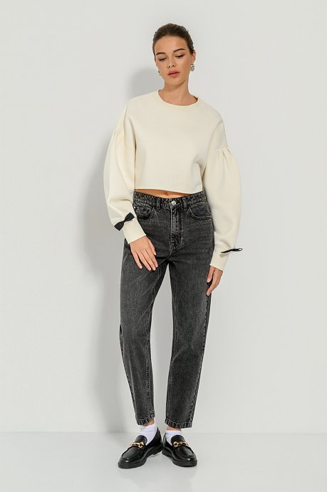 Mom fit ντένιμ