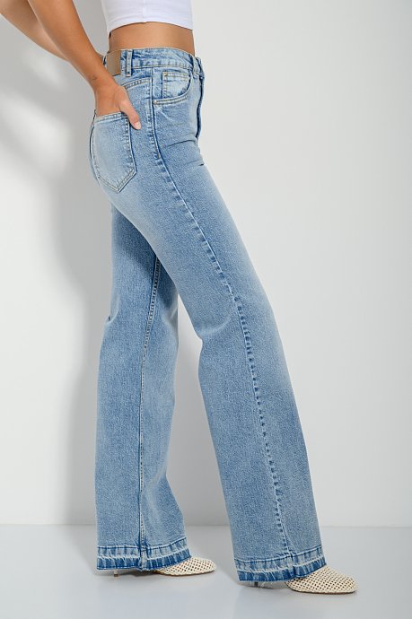 Wide leg ντένιμ