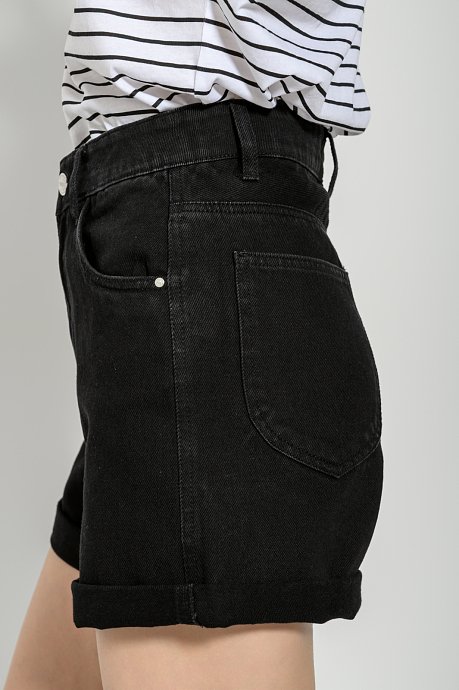 Mom fit ντένιμ σορτς