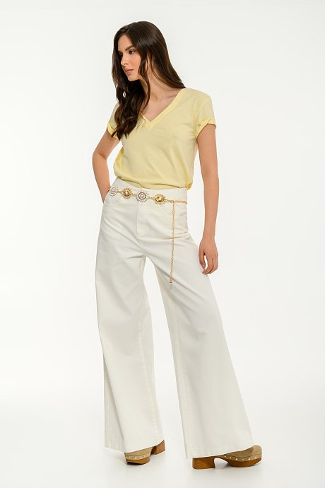 Wide leg ντένιμ